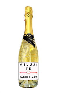  Gold Cuvee zlaté šumivé  - miluji tě