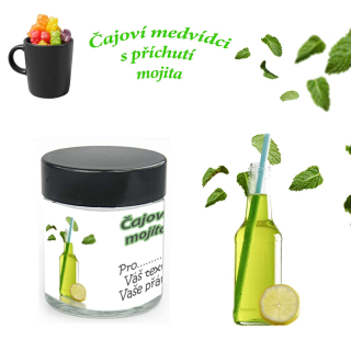 Čajoví medvídci s příchuťí MOJITO - Váš text